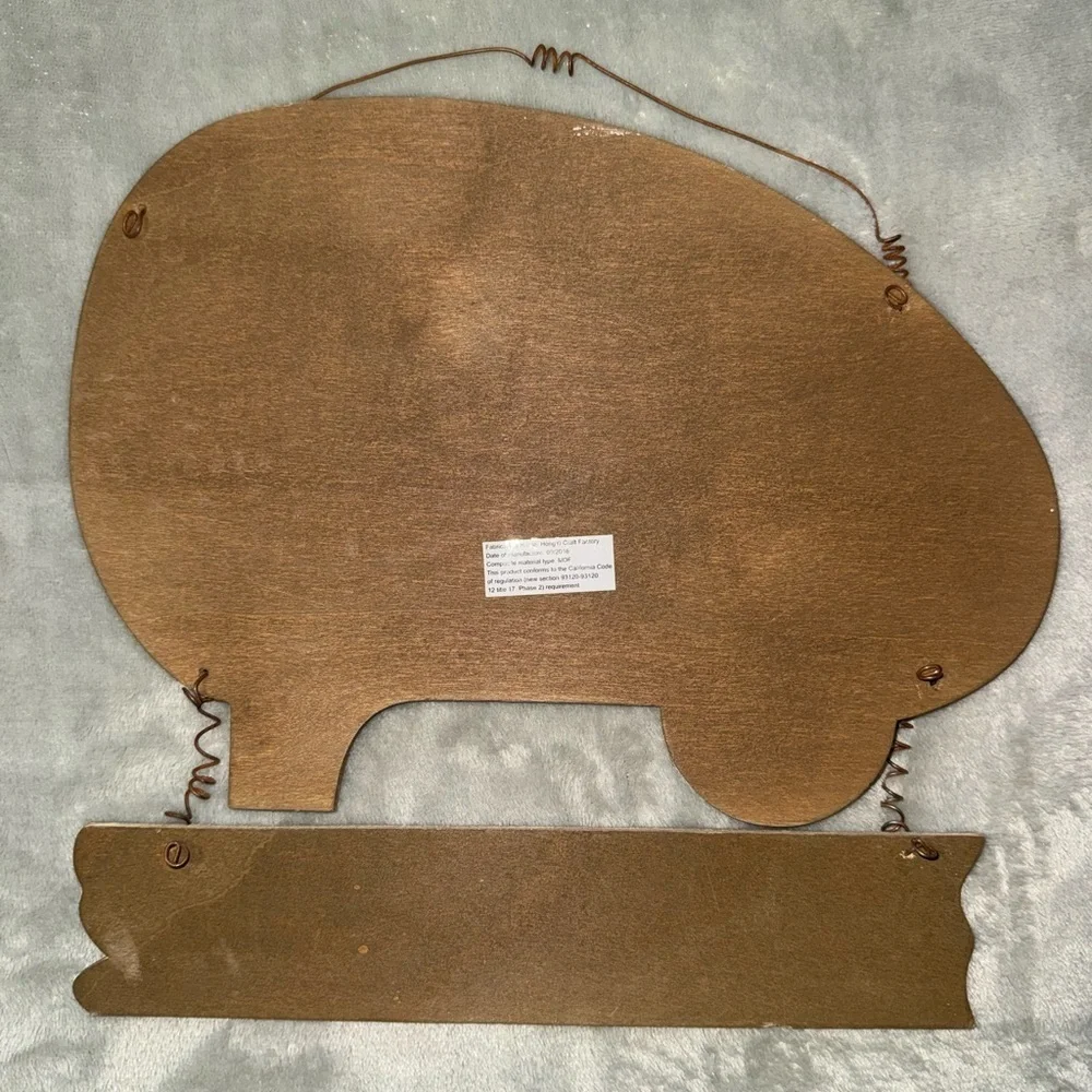 Rustic Welcome Camper Sign